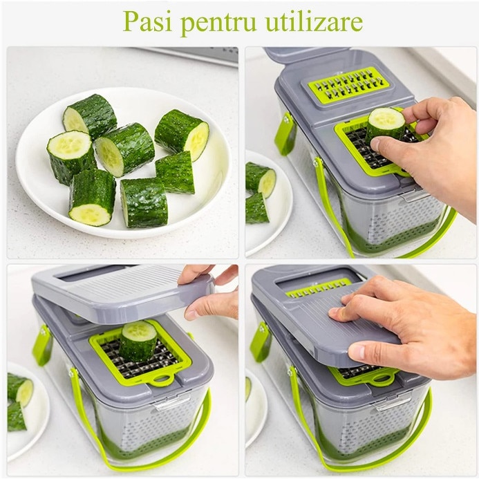 Razatoare multifunctionala cu 22 accesorii, Veggie Slicer