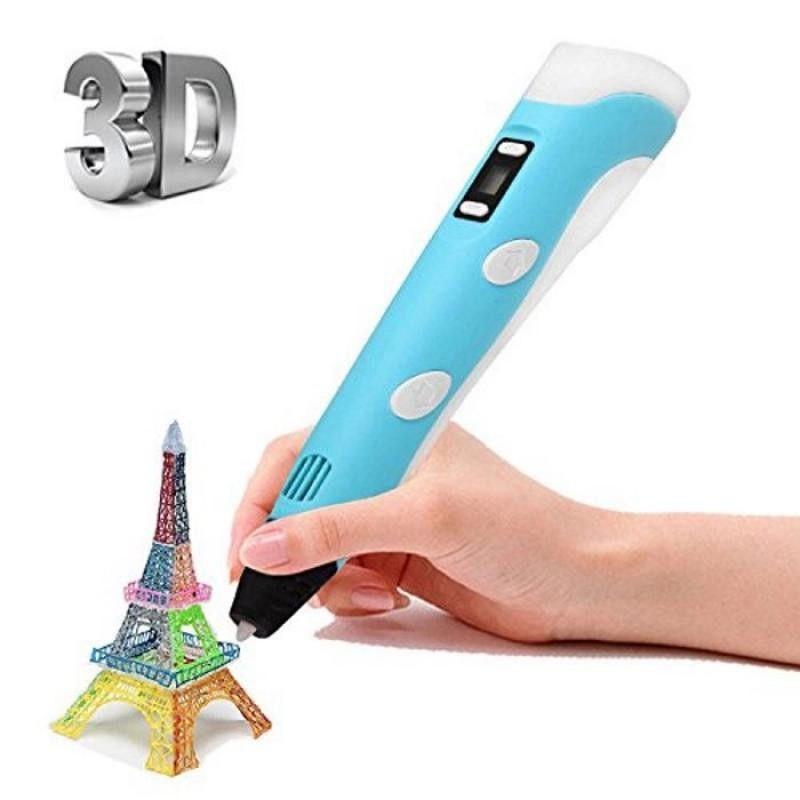 Creion Stilou 3D cu afisaj si filamente pentru desenat in spatiu pentru incepatori