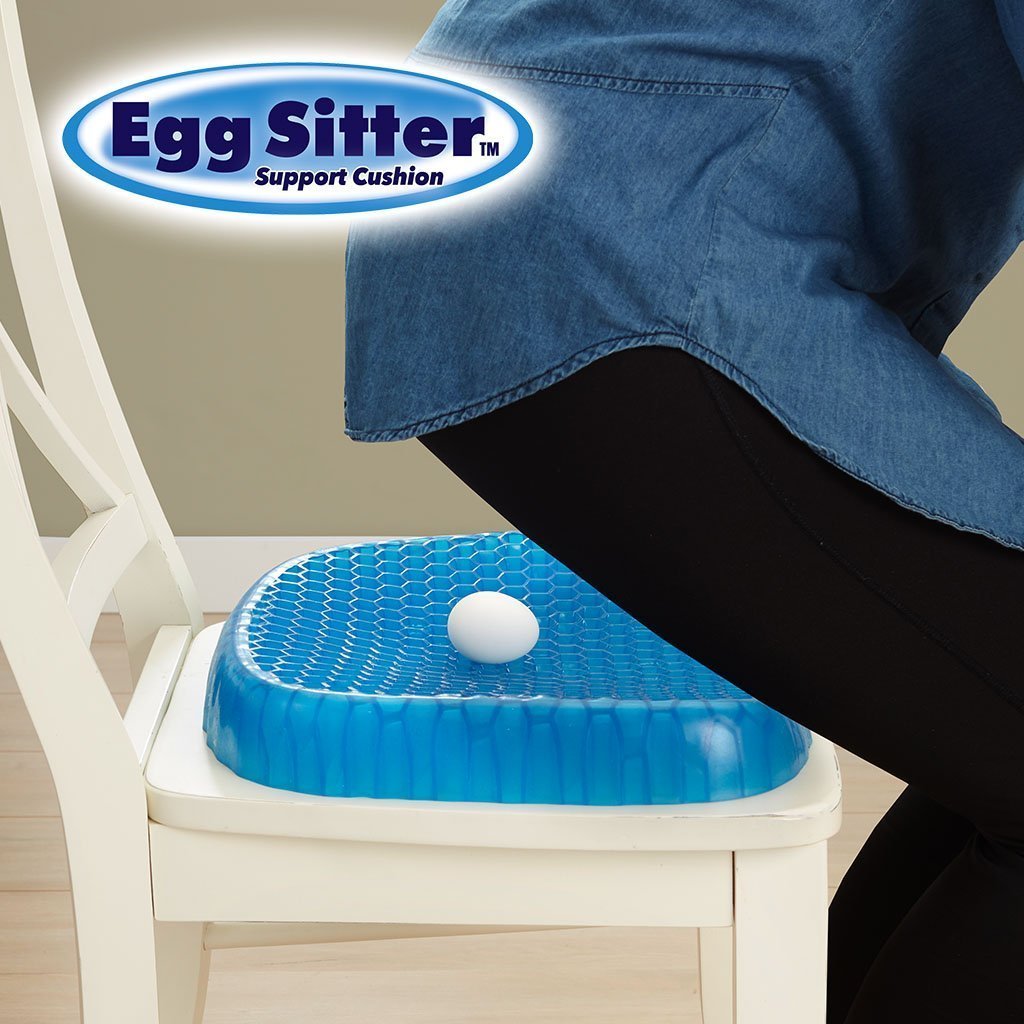 Perna Egg Sitter cu memorie gel pentru scaun