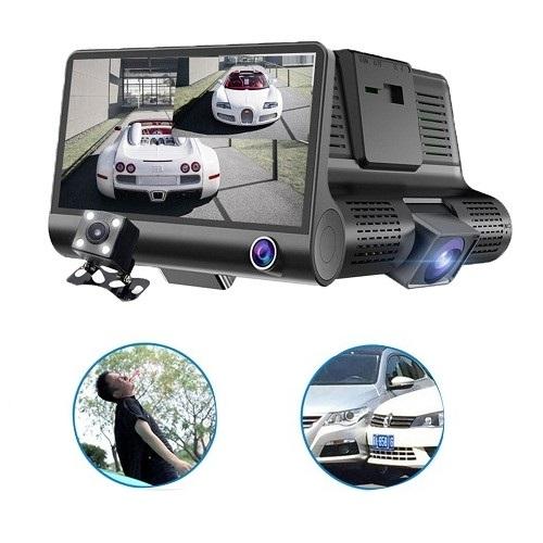 Camera auto 3 in 1 Full HD 1080p, 5 mpx, Unghi 170 grade, Model SMT609