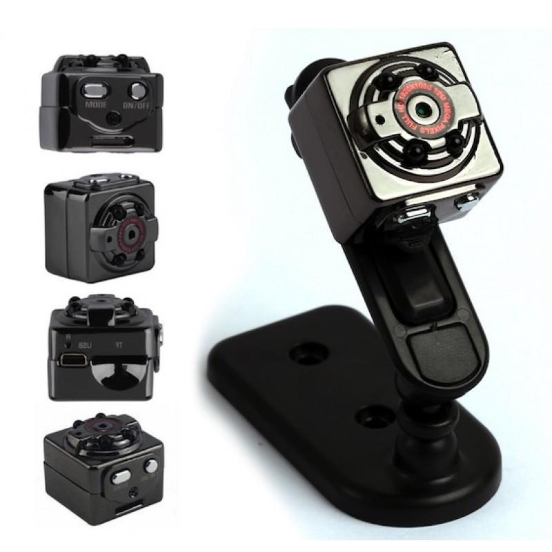 Mini camera Full HD SQ8 cu senzor de miscare si stabilizator imagine