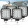 Set 4 proiectoare 16 LED 48W auto OFF-ROAD, IP 67