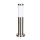 Stalp iluminat exterior, H 45 cm, IP 44, argintiu