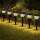 Set 6 x lampa solara felinar LED 43 cm