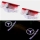Set 2 holograme LED cu logo Mercedes Benz, pentru portiere