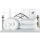 Set Sezonier Premium: Pilota dubla cu puf siliconat + 2 perne