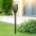 Set 2 x Lampa solara tip torta cu efect flacara, 51.5 cm