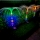 Set 2 x Lampa solara JellyFish RGB, fibra optica