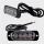 Set 2 stroboscoape auto 4 LED 12V, lumina portocalie