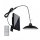 Set 2 x Lampa solara suspendata, telecomanda, 90 Lm/W