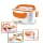 Caserola electrica 220 V, 40 W, 2 compartimente