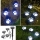 Set 4 lampi solare Paw Print Light