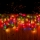 Instalatie franjuri, 300 LED, 12 metri, 8 jocuri de lumini, Multicolor