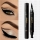 Set 2 x Eyeliner cu stampila, Cat Eye, Negru