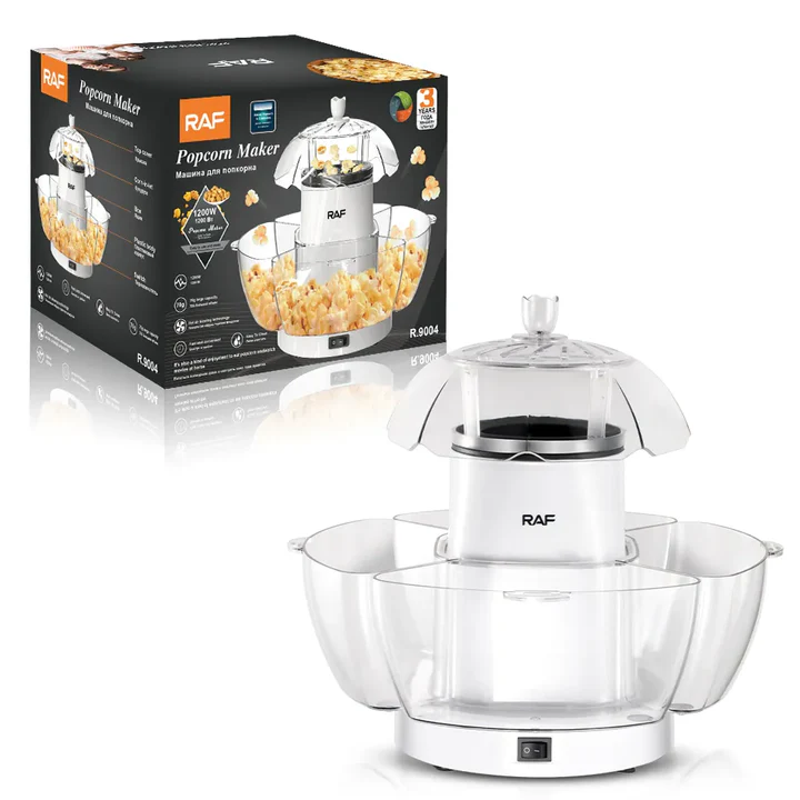 Aparat electric pentru popcorn, 1200 W, preparare fara ulei