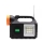 Kit solar iluminare cu 3 becuri, boxa Bluetooth, Radio, 80 W