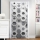 Set 2 x Autocolant decorativ pentru usa, 77 x 220 cm, Grey Comb