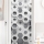 Set 2 x Autocolant decorativ pentru usa, 77 x 220 cm, Grey Comb