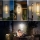 Lampa solara LED 33 cm, senzor miscare, 3 moduri de lumina