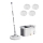 Set mop rotativ cu galeata, 4 rezerve