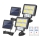 Set 2 x Proiector solar 120 LED 6 COB, Senzor de lumina, Senzor de miscare