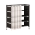 Raft pentru incaltaminte, 58 x 26 x 78 cm, Negru