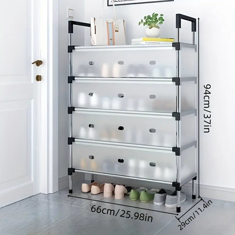 Suport de incaltaminte cu 4 sertare si raft