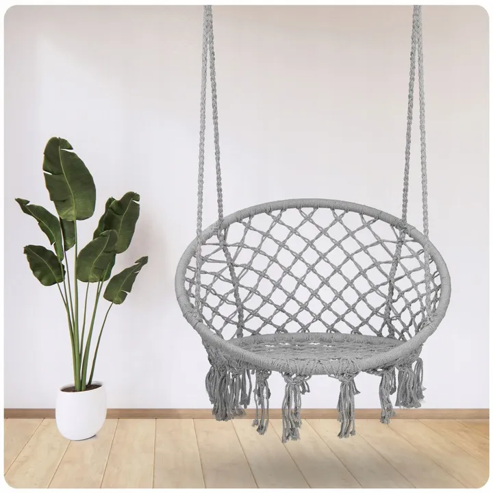Hamac cocon - scaun suspendabil, Gri