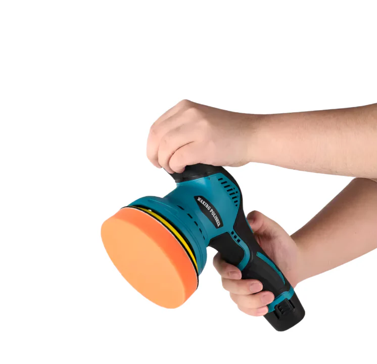 Aparat Polish Auto Profesional cu 2 Acumulatori 48V, 8 Viteze