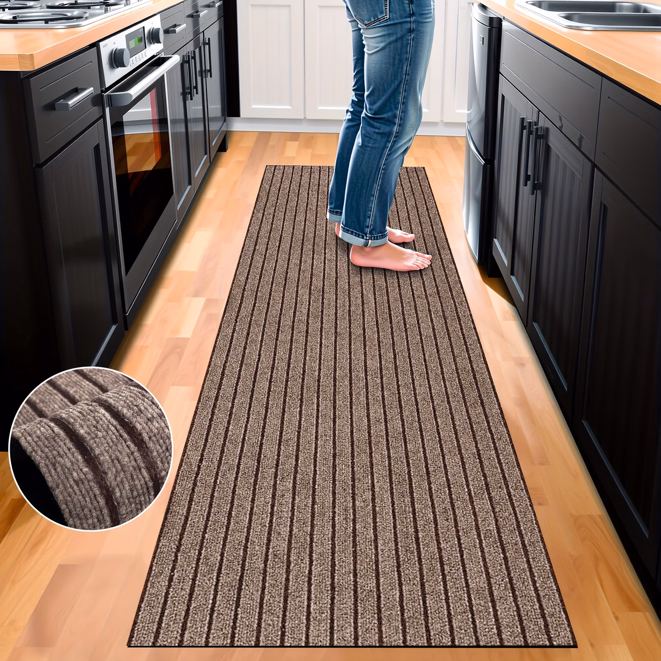 Covor adeziv 45x300 cm, Maro