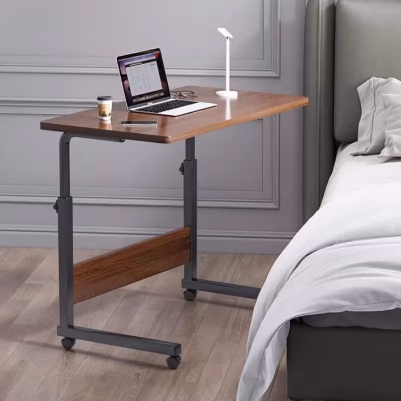 Masuta reglabila laptop, birou cu roti, 60x40x80 cm