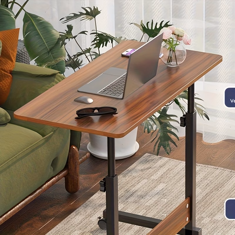 Masuta reglabila laptop, birou cu roti, 60x40x80 cm