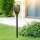 Set 6 x Lampa solara tip torta cu efect flacara, 50 cm