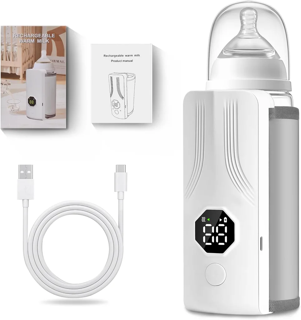 Incalzitor biberoane, portabil, temperatura ajustabila