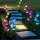 Set 2 x lampa solara Lalele decorative, 70 cm, IP 66