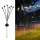 Set 2 x Lampa solara LED Alb Cald, 6 bulbi licurici