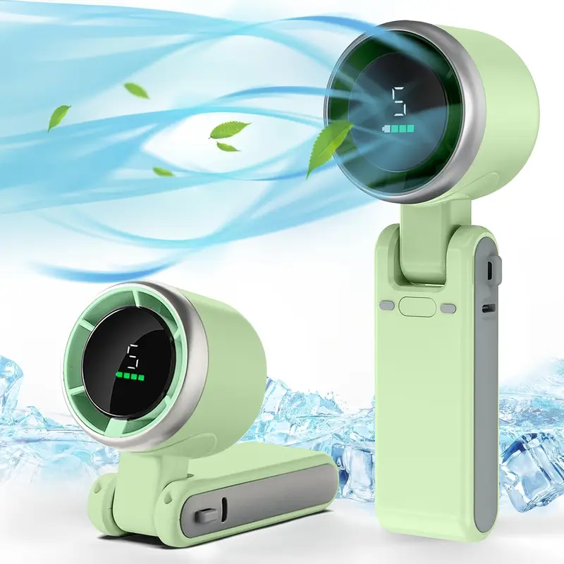 Ventilator portabil cu 5 viteze, 3600 mAh, 8 ore de racire