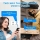 Sonerie Video Smart 4K WiFi, Night Vision, Audio Bidirectional