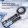 Ventilator 3000 mAh cu mini turbina ajustabila, design transparent