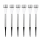 Set 10 x Lampa solara 31 cm, Argintiu