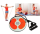 Set fitness 5 piese: disc rotativ, gantere si flexor