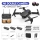 Drona cu 2 camere video, 3 x acumulator 1800 mAh, Gri