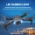 Drona cu 2 camere video, 3 x acumulator 1800 mAh, Gri