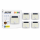 Set 4 x Lampa solara 90 LED Jortan, senzor de miscare