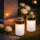Set 2 x Candela solara LED, lumanare cu efect de flacara