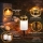 Set 2 x Candela solara LED, lumanare cu efect de flacara