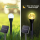 Lampa solara gradina 20 bulbi LED, Waterproof, Alb Cald