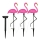 Set 3 x Lampa solara pentru gradina, Flamingo IP 44