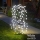 Set 2 x lampa solara tip salcie, 120 LED, Alb rece