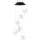 Decoratiune solara cu joc de lumini, 6 fluturi LED